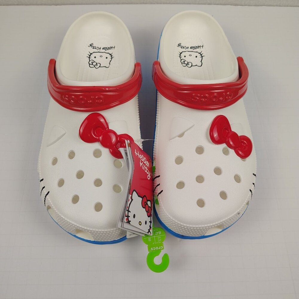 Nwt Hello Kitty I Am Classic Clog Crocs Mens 12 W… - image 3